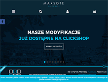 Tablet Screenshot of maxsote.pl